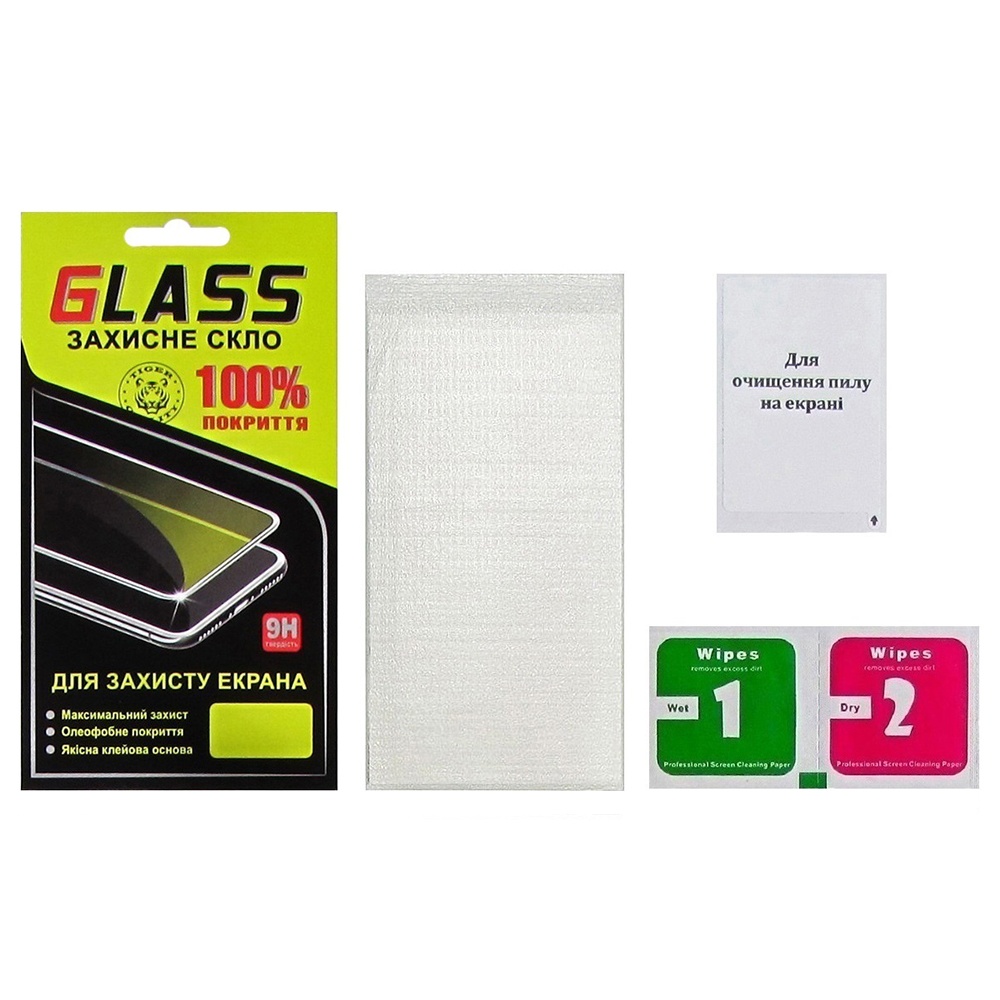 Защитное стекло TigerGlass для Apple iPhone 13 Pro Max/ 14 Plus Full Glue (0.3 мм, 2.5D, чёрное)