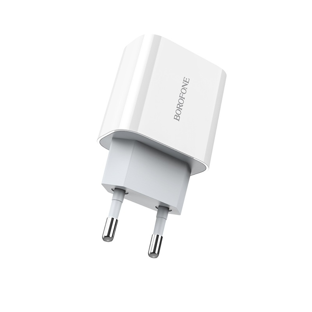 Сетевое зарядное устройство Borofone BA38A Plus Type-C PD 20W белое