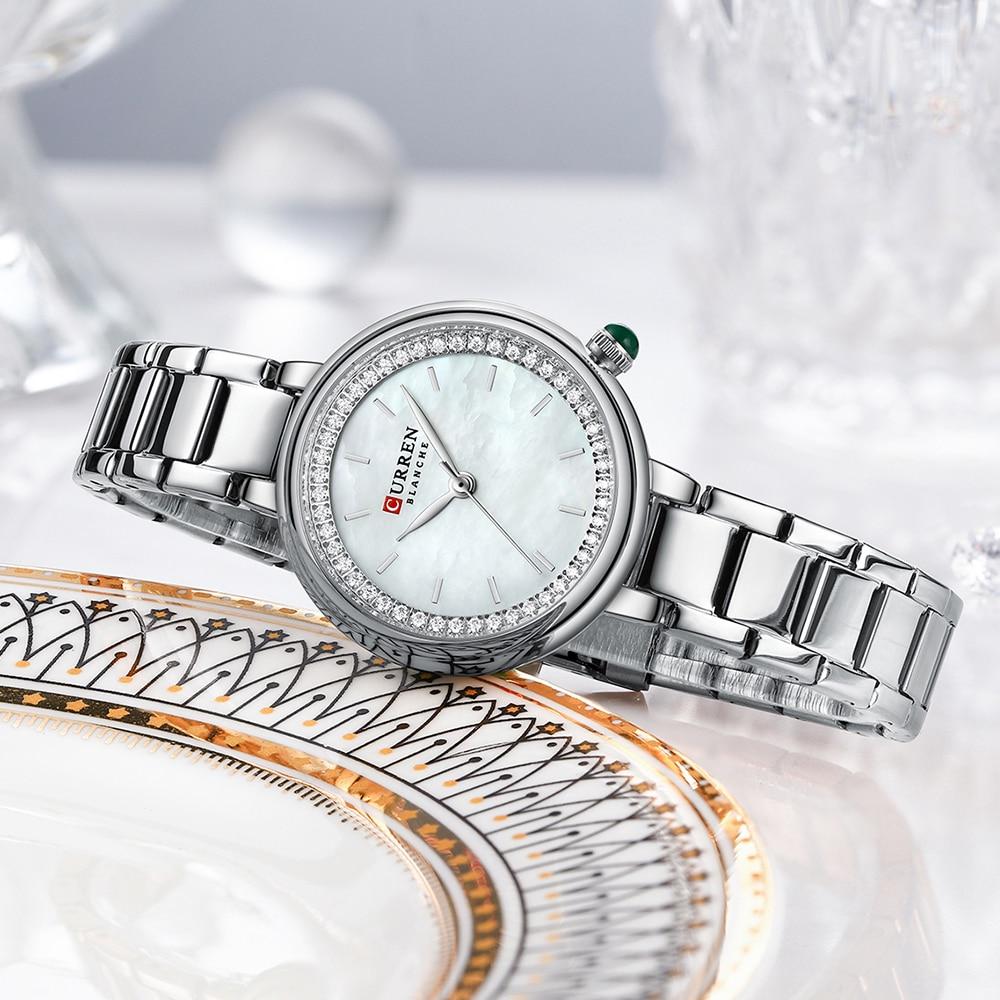 Curren 9089 Silver-White
