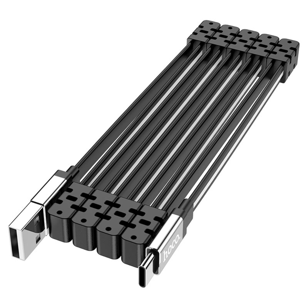Кабель Hoco U103 USB to Type-C 1m black