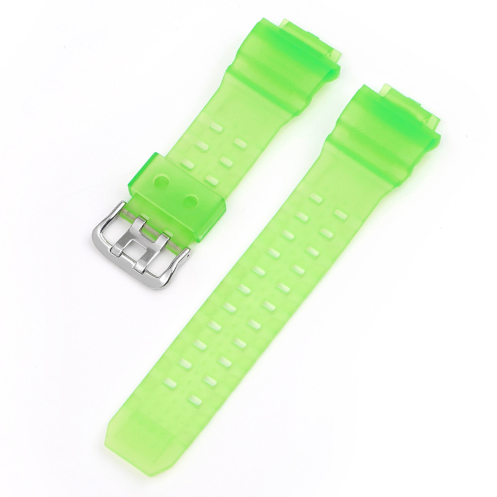 Ремінець для Casio G-Shock GW-9400 Transl Light-Green SI