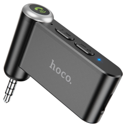 Автомобильный Bluetooth адаптер Hoco E58 чёрный Автомобильный Bluetooth адаптер Hoco E58 чёрный