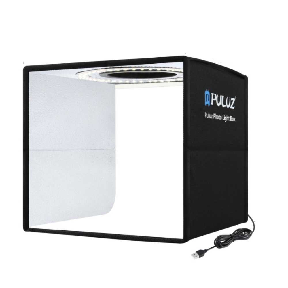 Лайткуб (фотобокс) Puluz PU5032B LED (30 х 30 х 30 см) чёрный