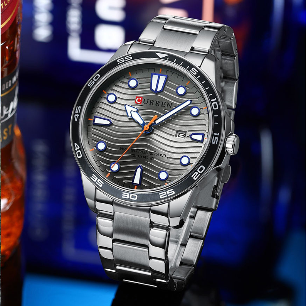 Curren 8426 Silver-Grey