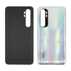 Заднее стекло корпуса для Xiaomi Mi Note 10 Lite Midnight Black (чёрное) Заднее стекло корпуса для Xiaomi Mi Note 10 Lite Midnight Black (чёрное)