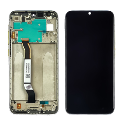 Дисплей для Xiaomi Redmi Note 8 с чёрным тачскрином и серебристой корпусной рамкой Дисплей для Xiaomi Redmi Note 8 с чёрным тачскрином и серебристой корпусной рамкой