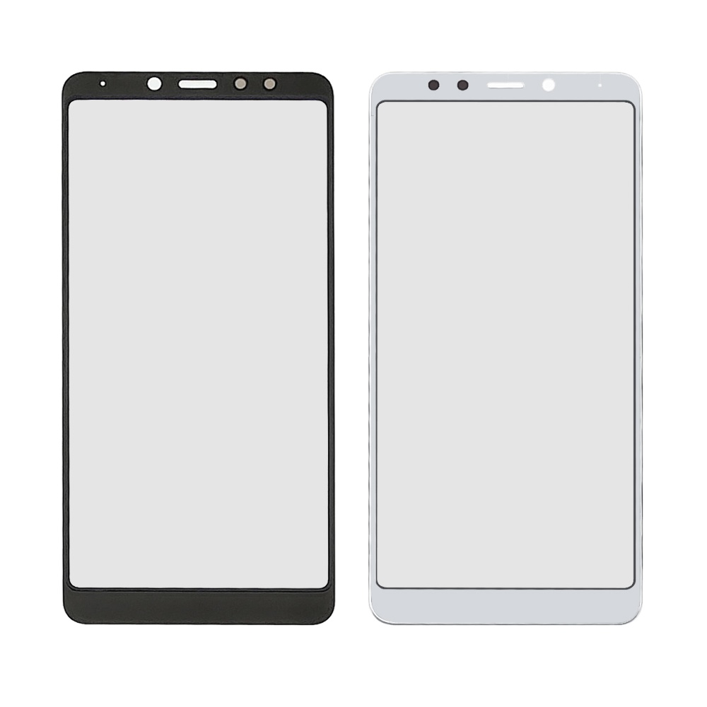 Стекло тачскрина с OCA плёнкой для Xiaomi Redmi 5 белое с олеофобным покрытием, закалённое