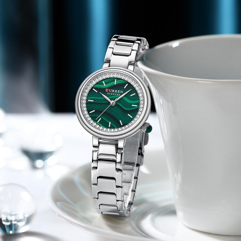 Curren 9089 Silver-Green