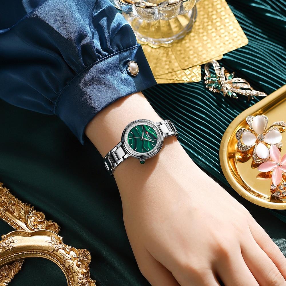Curren 9089 Silver-Green