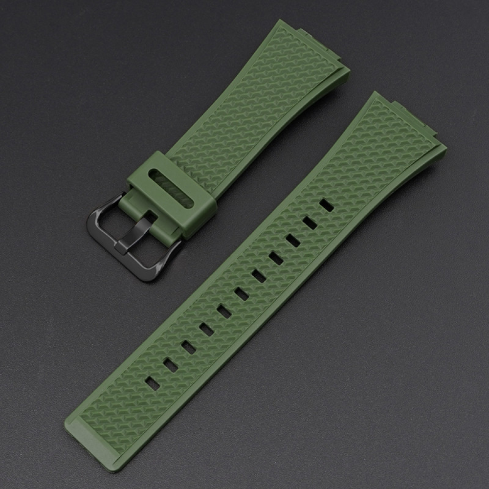 Ремінець для Casio G-Shock GA-100/110 Army Green BK