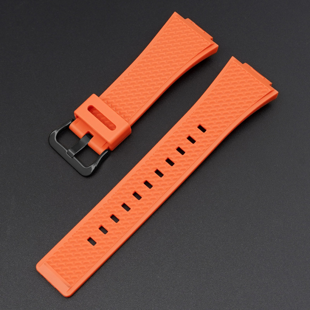 Ремінець для Casio G-Shock GA-100/110 Orange BK