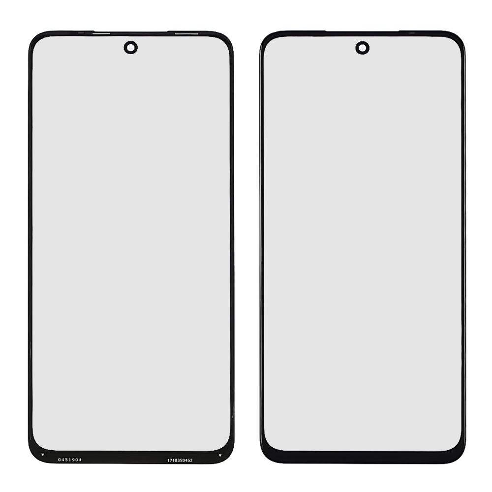 Стекло тачскрина с OCA плёнкой для Xiaomi Poco M3 Pro/ Note 10 (5g) чёрное с олеофобным покрытием, закалённое