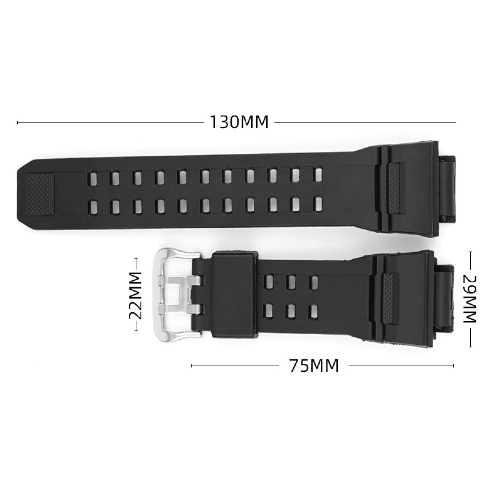 Ремінець для Casio G-Shock GW-9400/9300 Camo Black SI