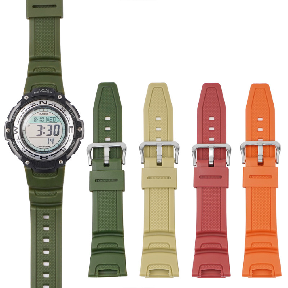 Ремінець для Casio SGW-100 Army Green SI
