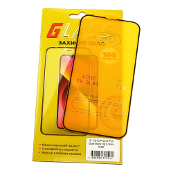 Защитное стекло для Samsung J600 J6 (2018) Full Glue (0.3 мм, 2.5D, чёрное)