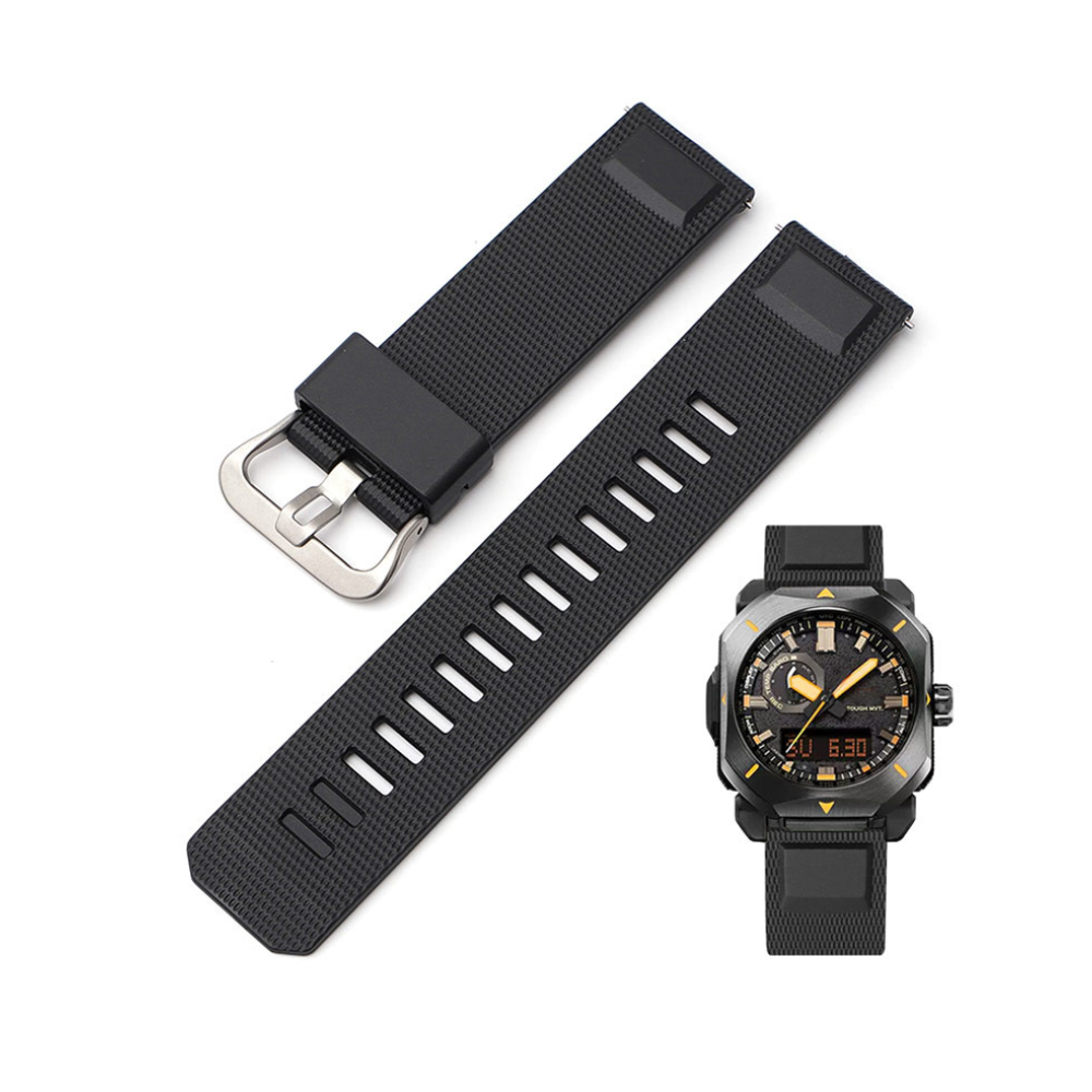 Ремінець для Casio Pro Trek PRW-6900Y Black SI
