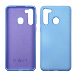 Чехол Full Nano Silicone Case для Samsung A215 A21 (2020) цвет  17 тёмно-синий