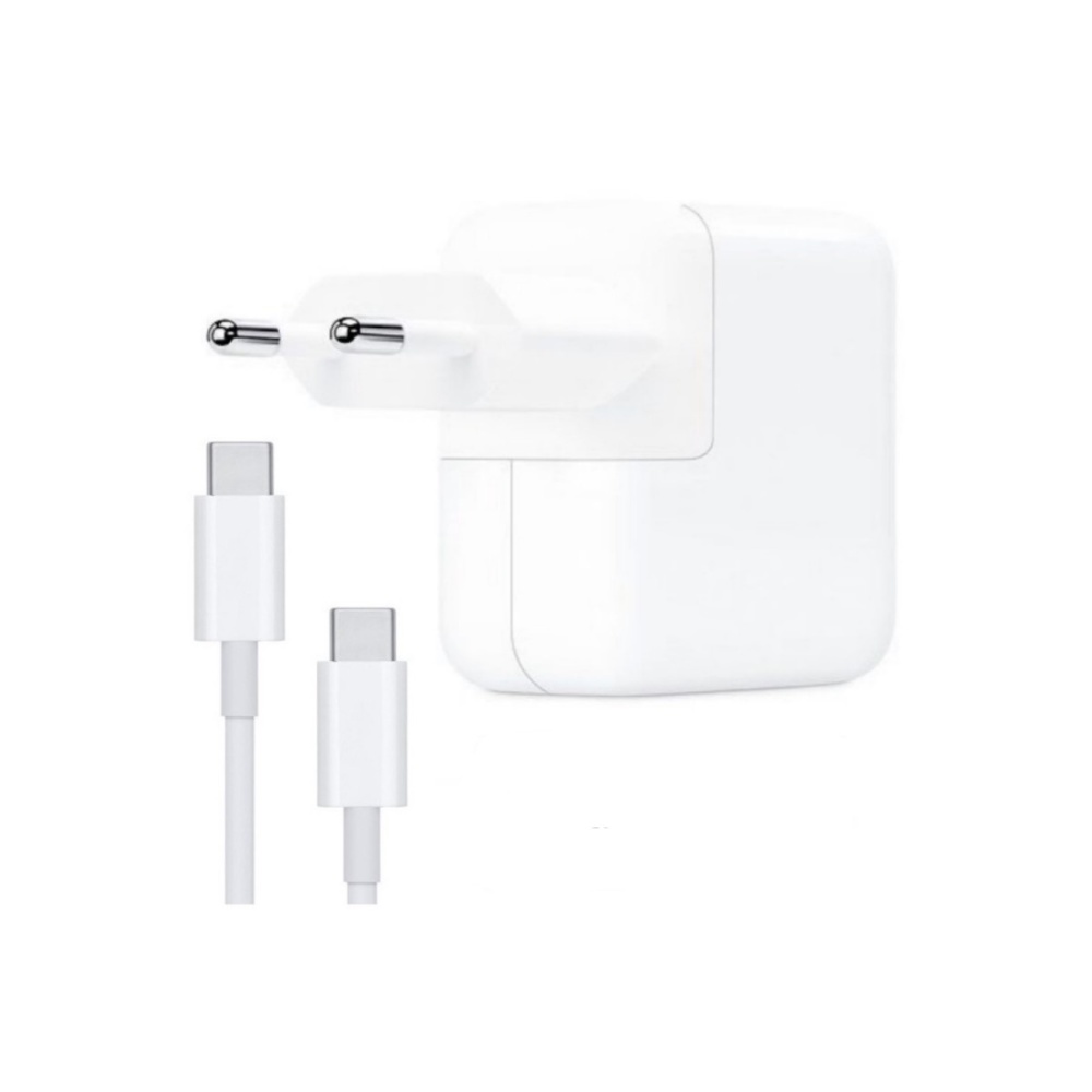 Сетевое зарядное устройство для Apple USB-C Type-C на Type-C 30W белое