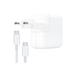Сетевое зарядное устройство для Apple USB-C Type-C на Type-C 30W белое