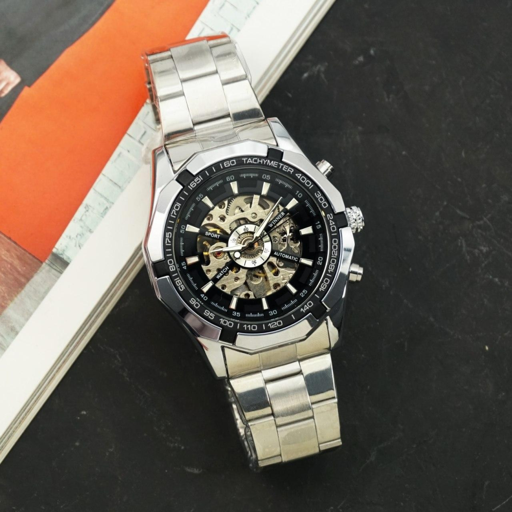Winner 8042 Silver-Black-Silver