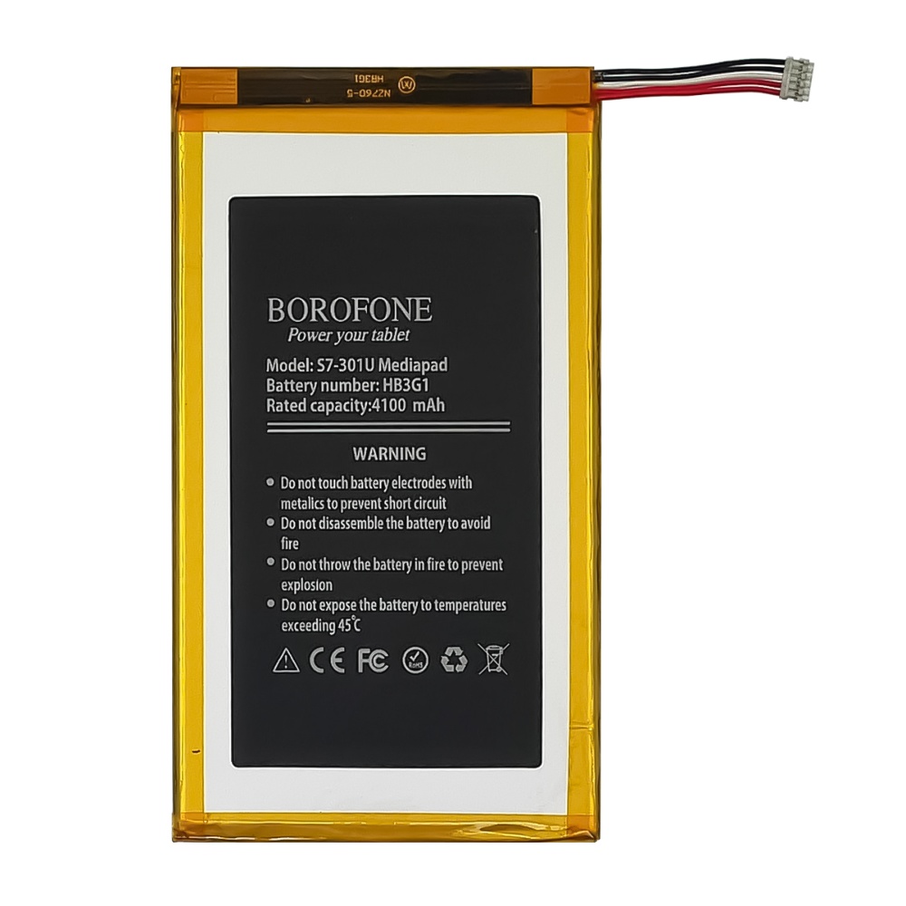 Аккумулятор Borofone HB3G1 для Huawei S7-301U Mediapad