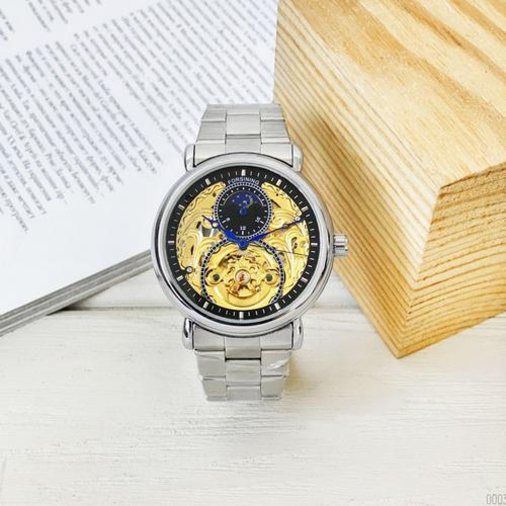 Forsining 8177 Silver-Gold