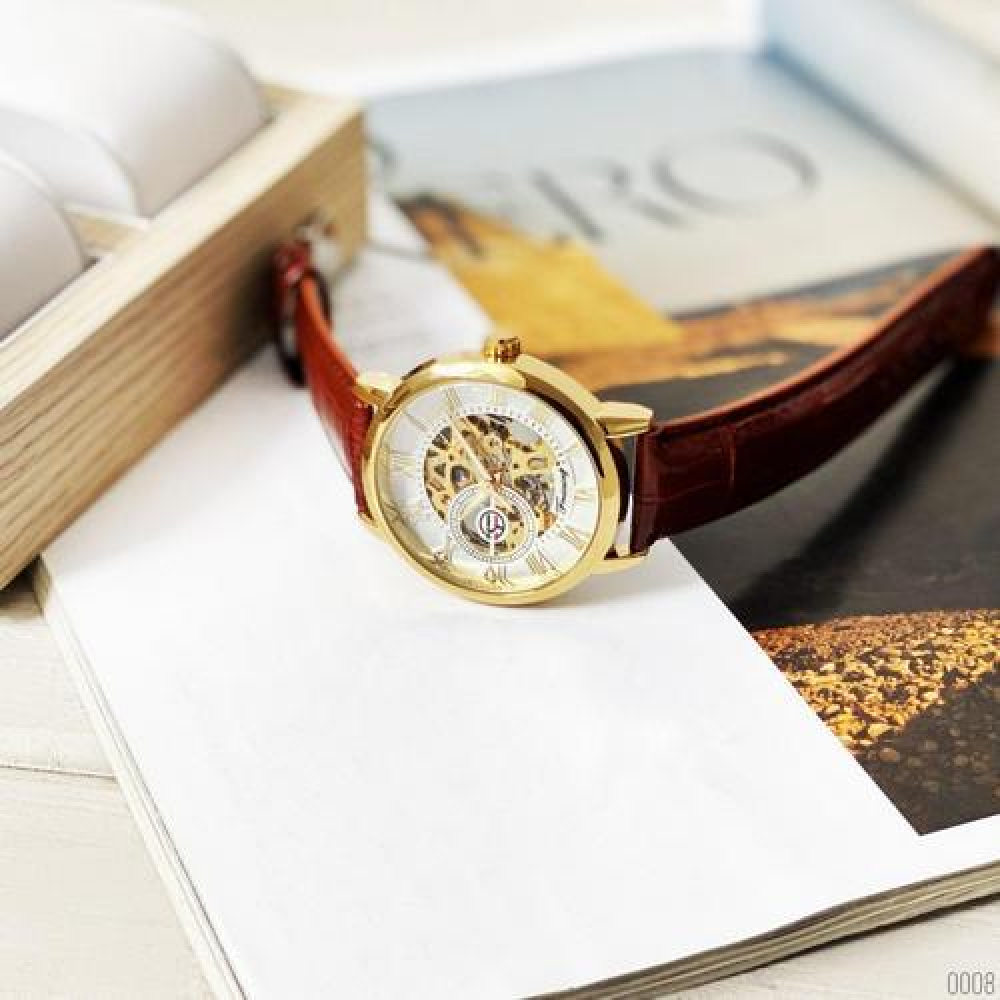Forsining 8099 Brown-Gold-White