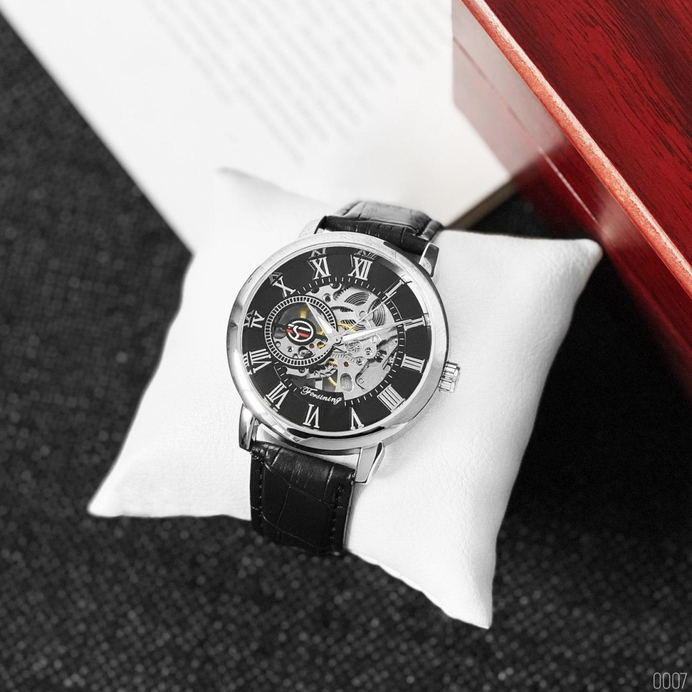 Forsining 8099 Black-Silver-Black