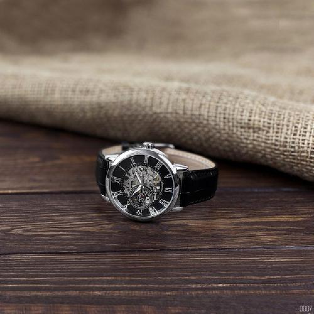 Forsining 8099 Black-Silver-Black