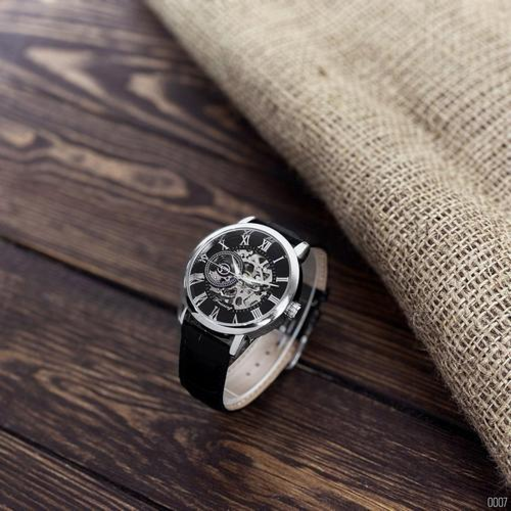 Forsining 8099 Black-Silver-Black