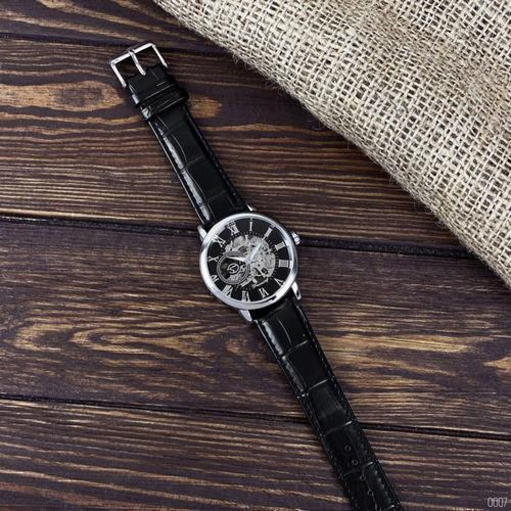 Forsining 8099 Black-Silver-Black