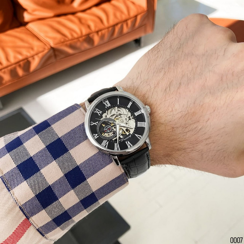 Forsining 8099 Black-Silver-Black