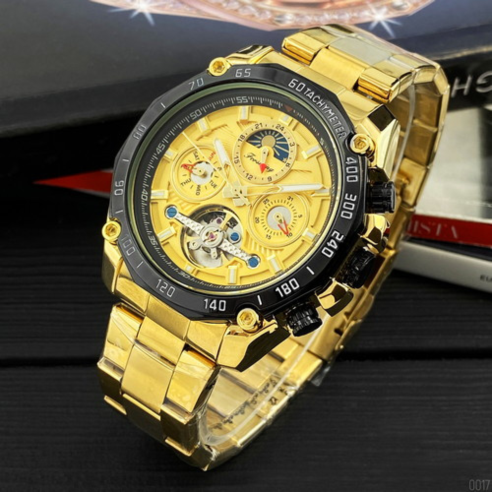 Forsining 6913 Gold-Black-Gold