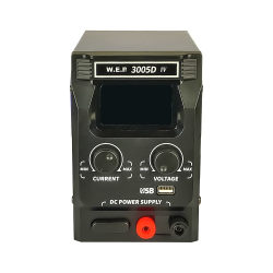 Блок питания лабораторный WEP 3005D-IV, 30V, 5A, импульсный, с цифровой индикацией (V/A/W), USB fast charge Блок питания лабораторный WEP 3005D-IV, 30V, 5A, импульсный, с цифровой индикацией (V/A/W), USB fast charge