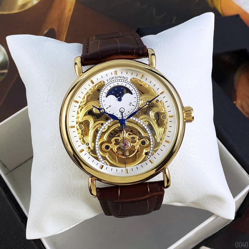 Forsining 8177 Gold-Brown