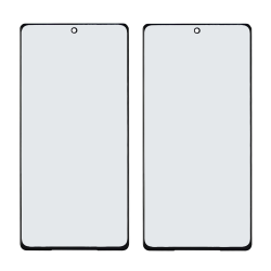 Стекло тачскрина с OCA плёнкой для Samsung N981 Galaxy Note 20 чёрное с олеофобным покрытием, закалённое HC