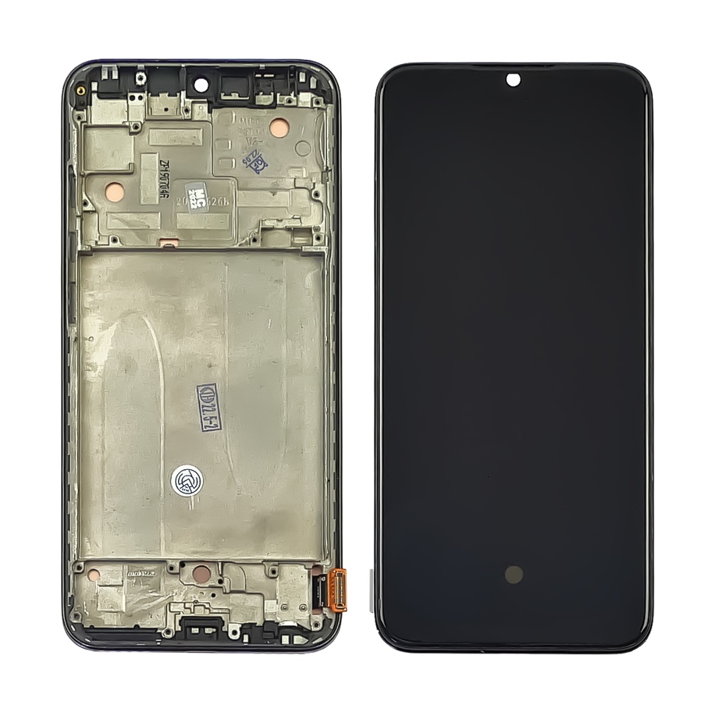 Дисплей для Xiaomi Mi A3/ Mi CC9e с чёрным тачскрином и корпусной рамкой OLED